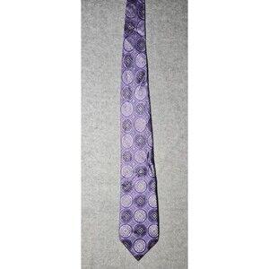 Steve Harvey Collection Men’s Tie 58" Purple Lavender Silk Necktie